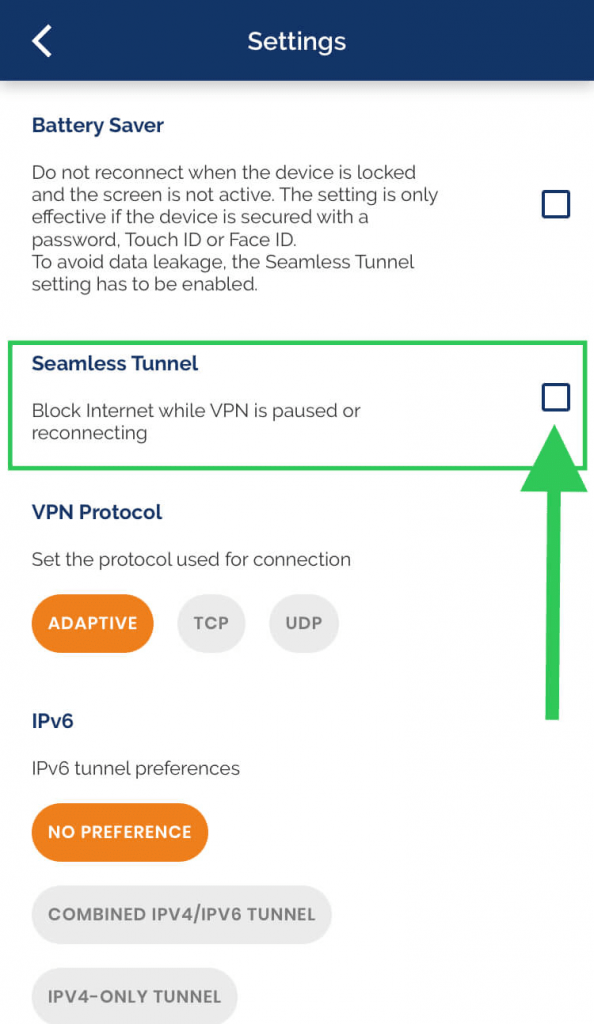 آموزش فعالسازی KillSwitch در OpenVPN برای سیستم عامل IOS